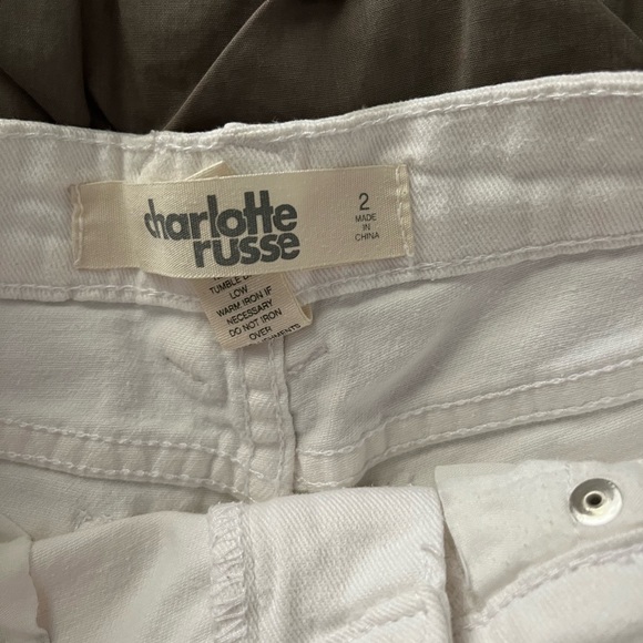 Charlotte Russe white shorts - Picture 4 of 4